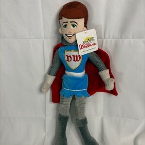 NEW Dutch Wonderland Amusement Park Knight Plush Toy Doll Goffa NWT
